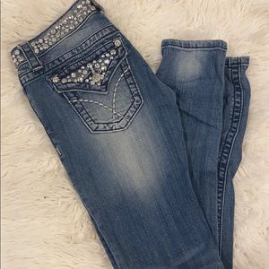 Skinny denim jeans